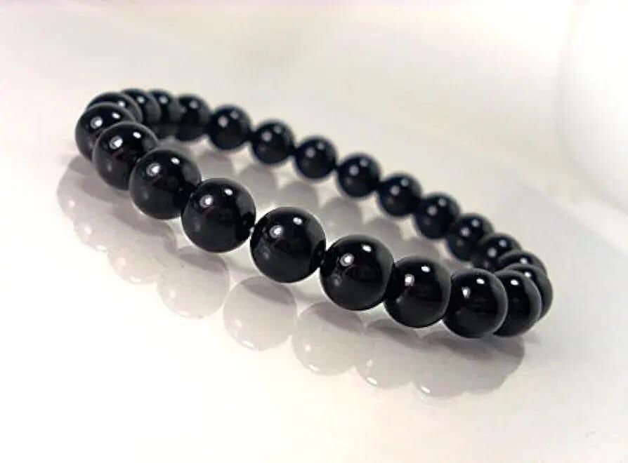 Pearl & Onyx Beads Bracelet – Elegant & Timeless