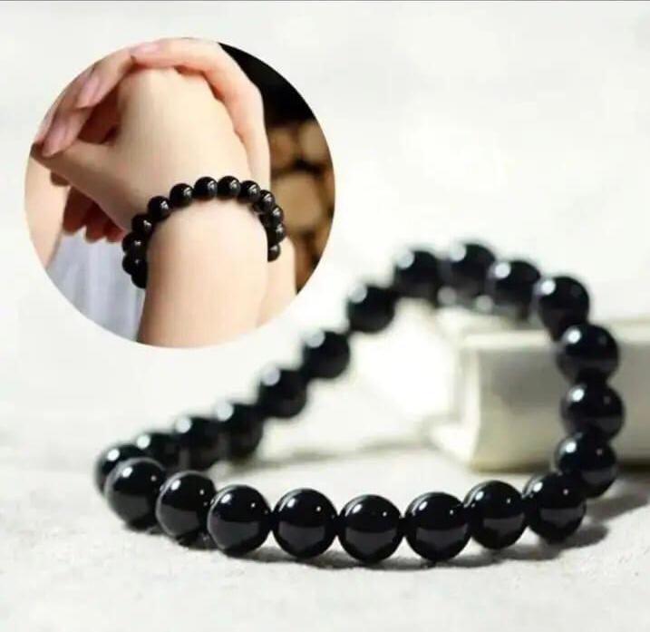 Pearl & Onyx Beads Bracelet – Elegant & Timeless